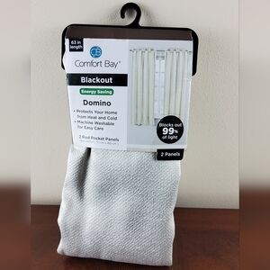 Comfort Bay Domino Blackout Curtains